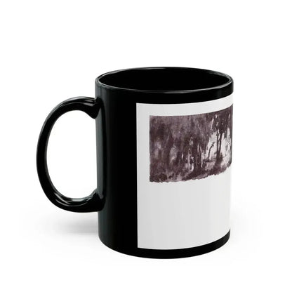 At the Sacred Rock (1), The American Boy, September, 1933 - Black Coffee Mug - Go Mug Yourself