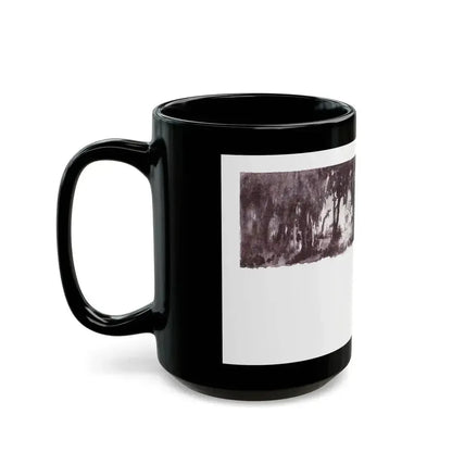 At the Sacred Rock (1), The American Boy, September, 1933 - Black Coffee Mug - Go Mug Yourself