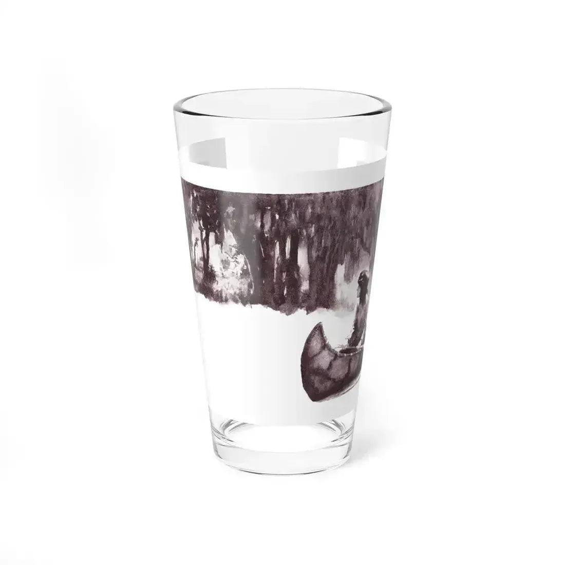 At the Sacred Rock (1), The American Boy, September, 1933 (Magazine Illustration) Pint Glass 16oz 16oz - Go Mug Yourself