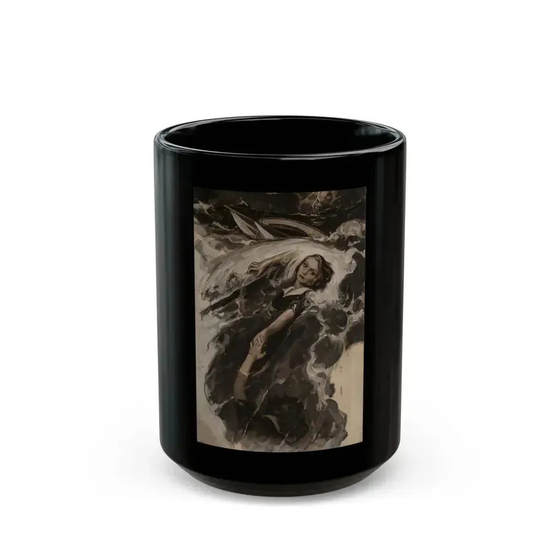 At the Ship Went Down - Black Coffee Mug 15oz - Go Mug Yourself