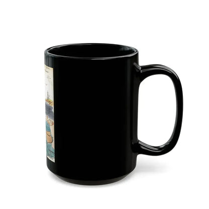At the Shore - Black Coffee Mug - Go Mug Yourself