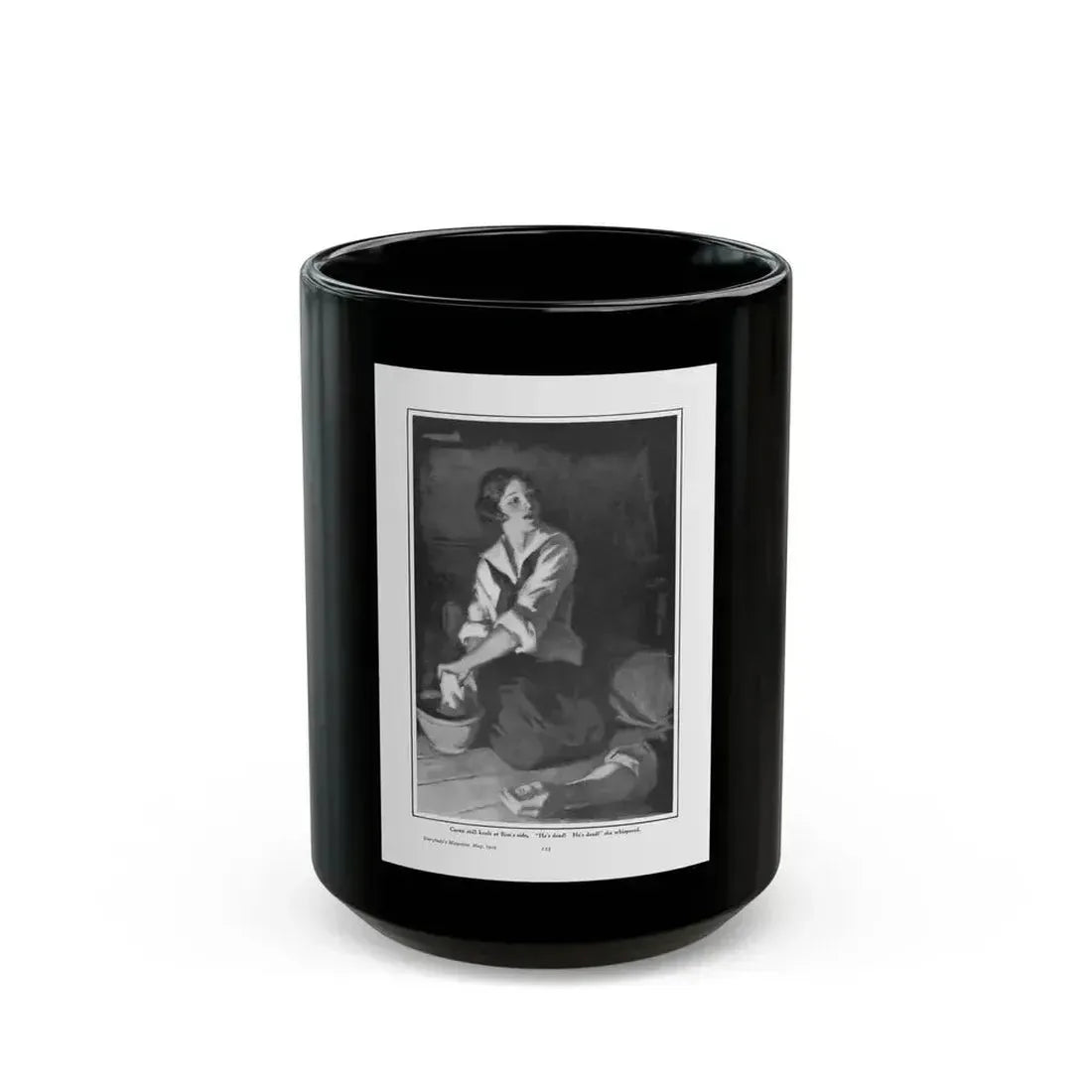 At the Sign of the Ash, Everybody's Magazine, May 1924 - Black Coffee Mug 15oz - Go Mug Yourself