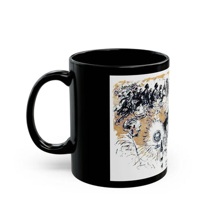 At Two Eight, Blue Book Magazine, February 1946 - Black Coffee Mug-Go Mug Yourself