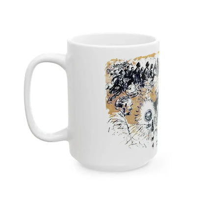 At Two Eight, Blue Book Magazine, February 1946 - White Coffee Mug - Go Mug Yourself