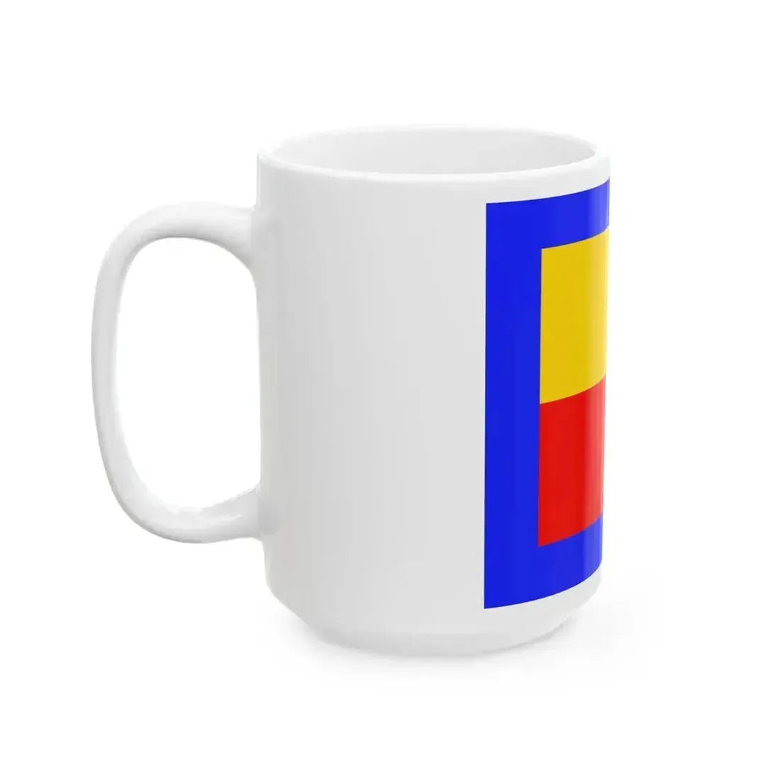 Atarashiki-mura flag (Japan) White Coffee Mug - Go Mug Yourself