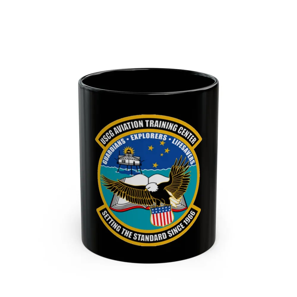 ATC Mobile AL Aviation Training Center (U.S. Coast Guard) Black Coffee Mug-11oz-Go Mug Yourself