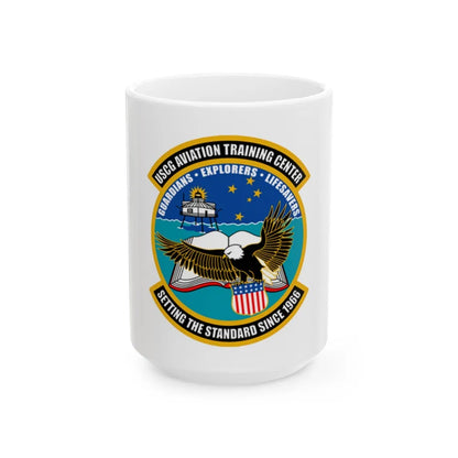 ATC Mobile AL Aviation Training Center (U.S. Coast Guard) White Coffee Mug-15oz-Go Mug Yourself