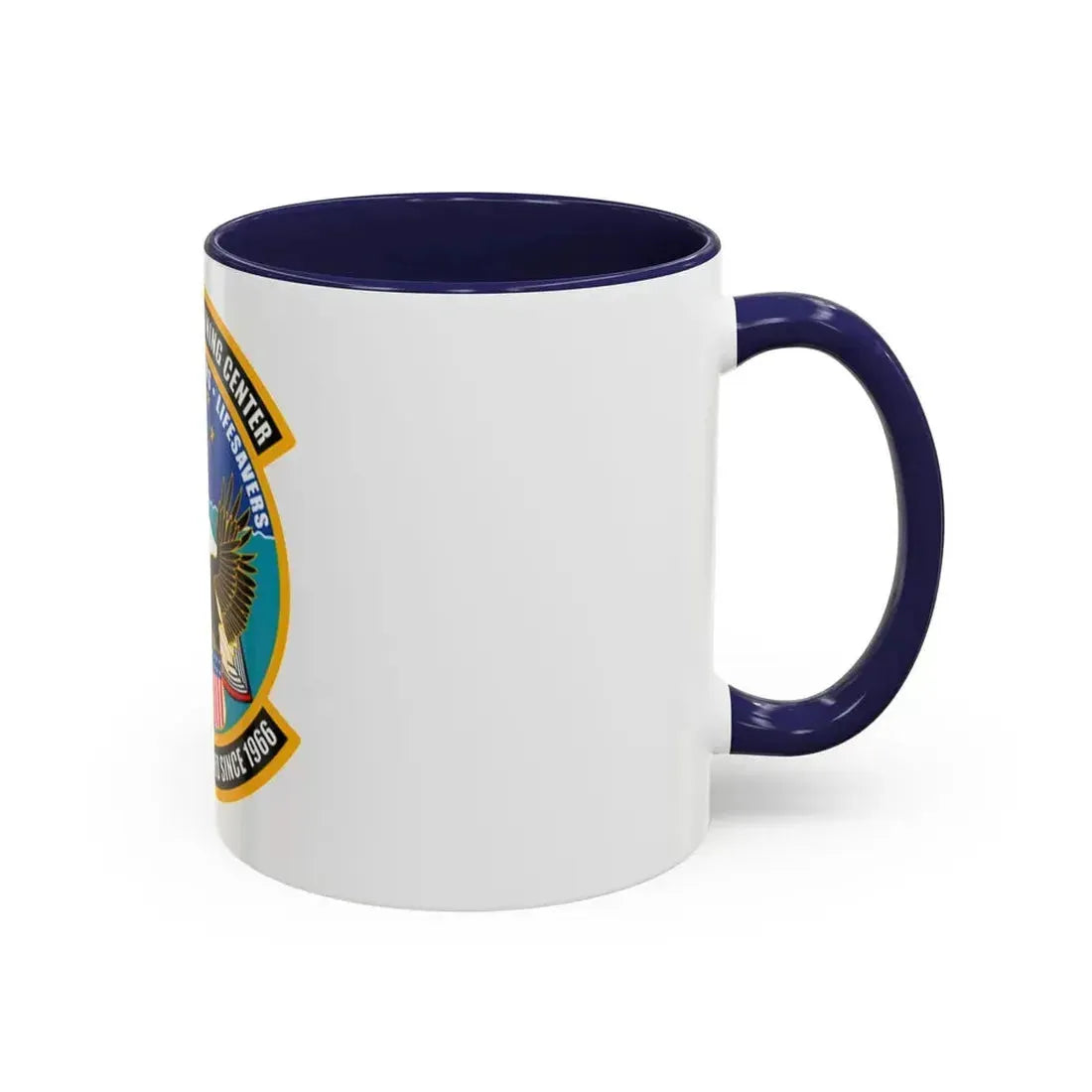 ATC Mobile AL   Aviation Training Center (U.S. Coast Guard) Accent Coffee Mug - Go Mug Yourself