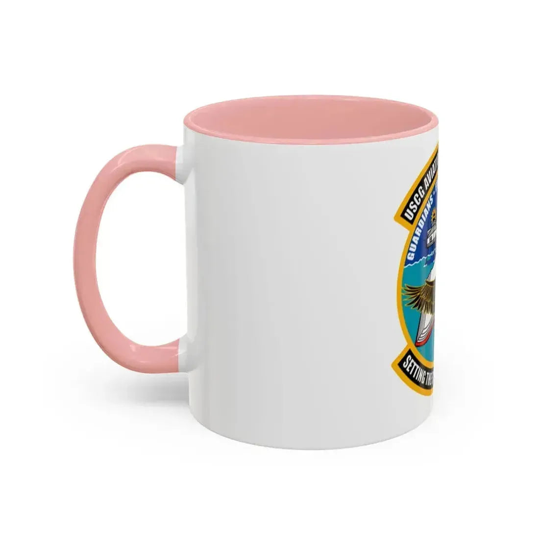 ATC Mobile AL   Aviation Training Center (U.S. Coast Guard) Accent Coffee Mug - Go Mug Yourself