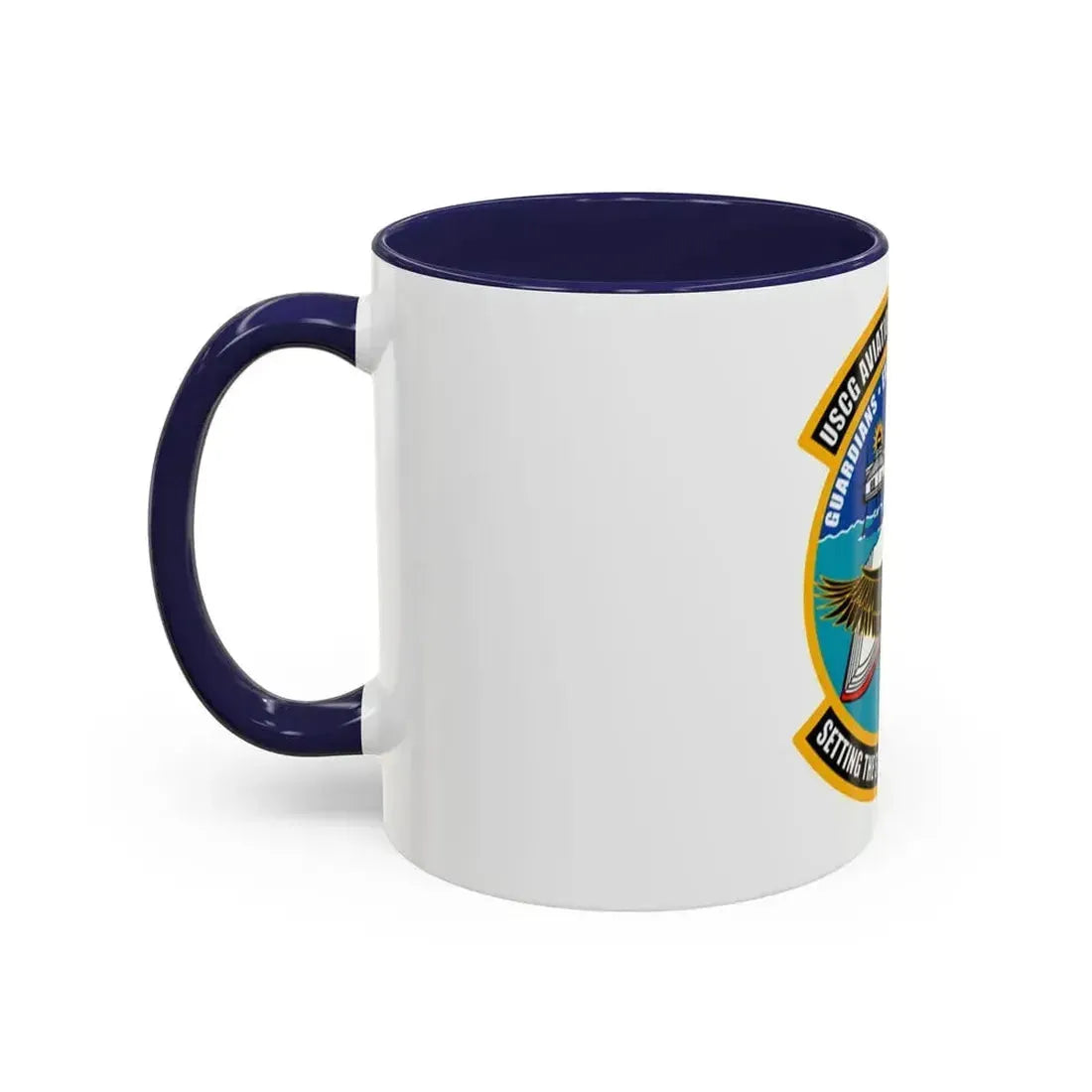 ATC Mobile AL   Aviation Training Center (U.S. Coast Guard) Accent Coffee Mug - Go Mug Yourself
