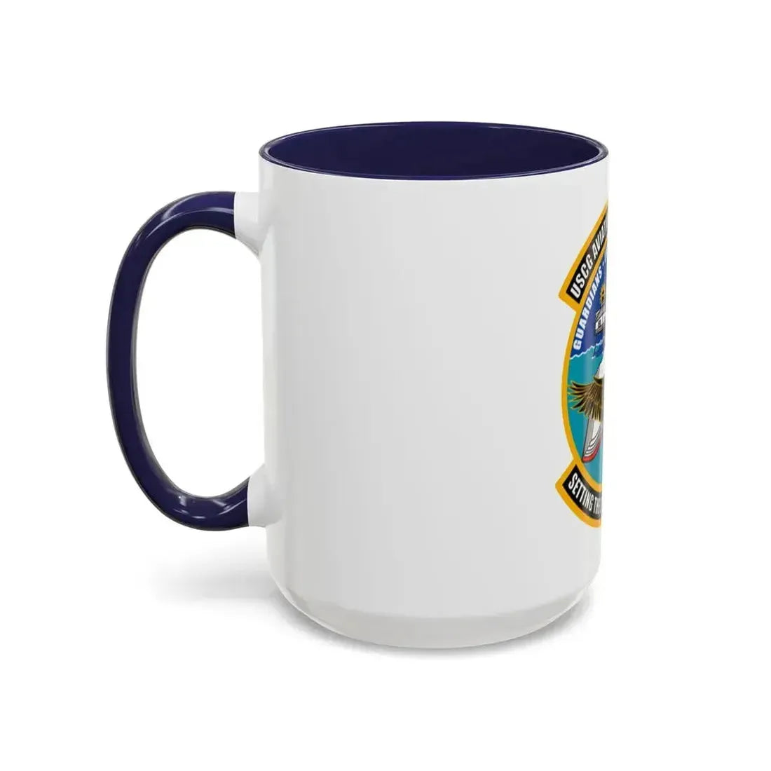ATC Mobile AL   Aviation Training Center (U.S. Coast Guard) Accent Coffee Mug - Go Mug Yourself