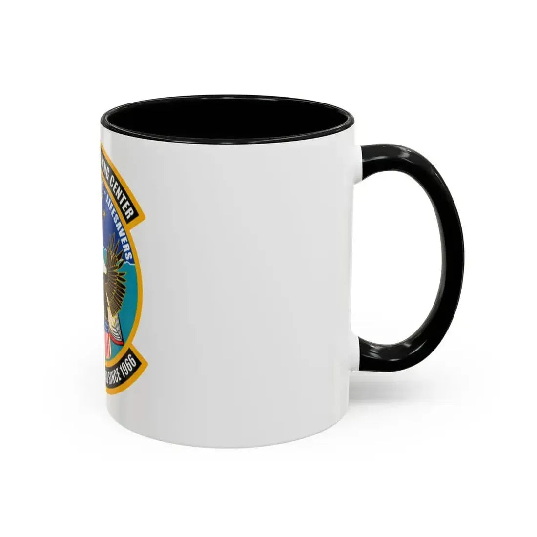 ATC Mobile AL   Aviation Training Center (U.S. Coast Guard) Accent Coffee Mug - Go Mug Yourself
