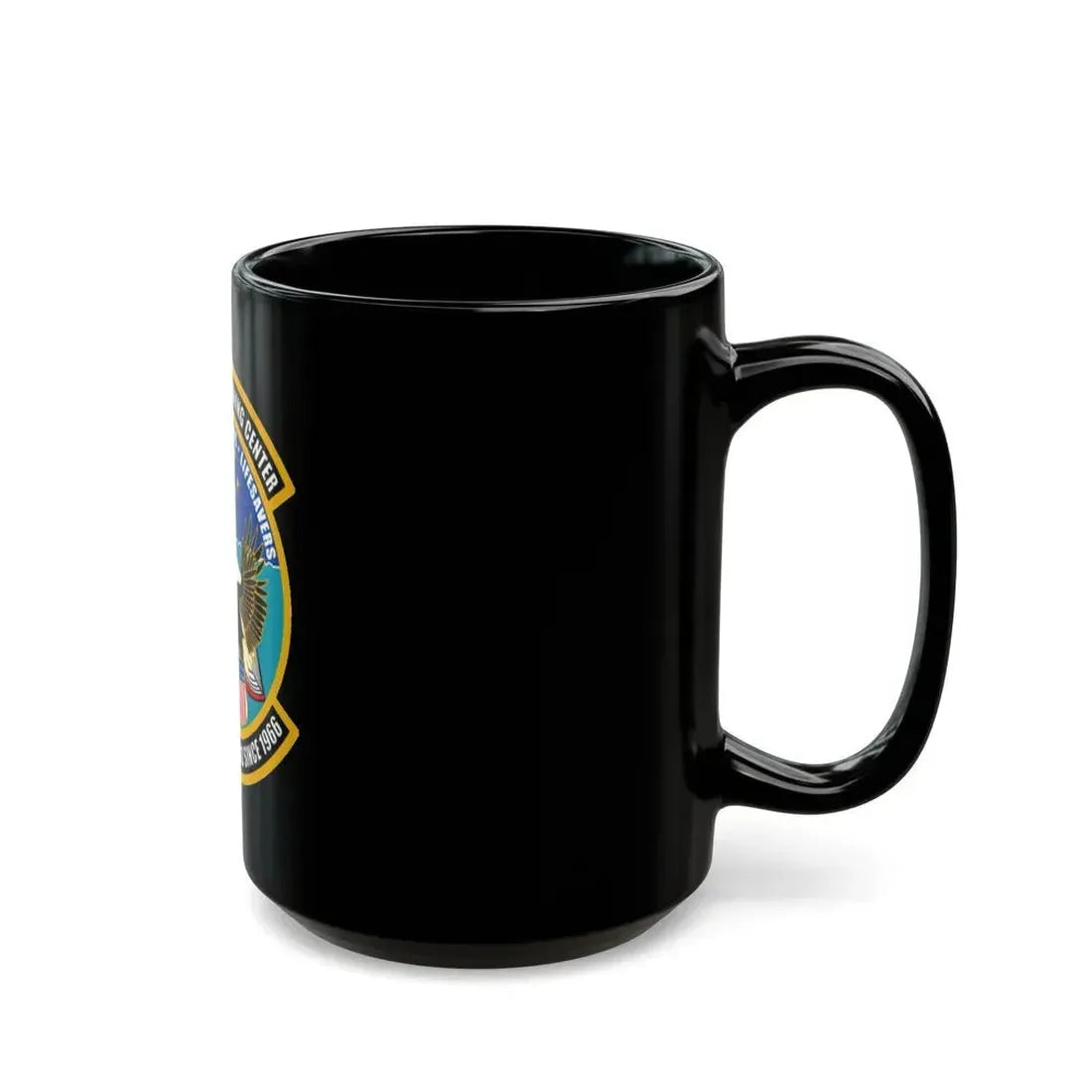ATC Mobile AL   Aviation Training Center (U.S. Coast Guard) Black Coffee Mug - Go Mug Yourself