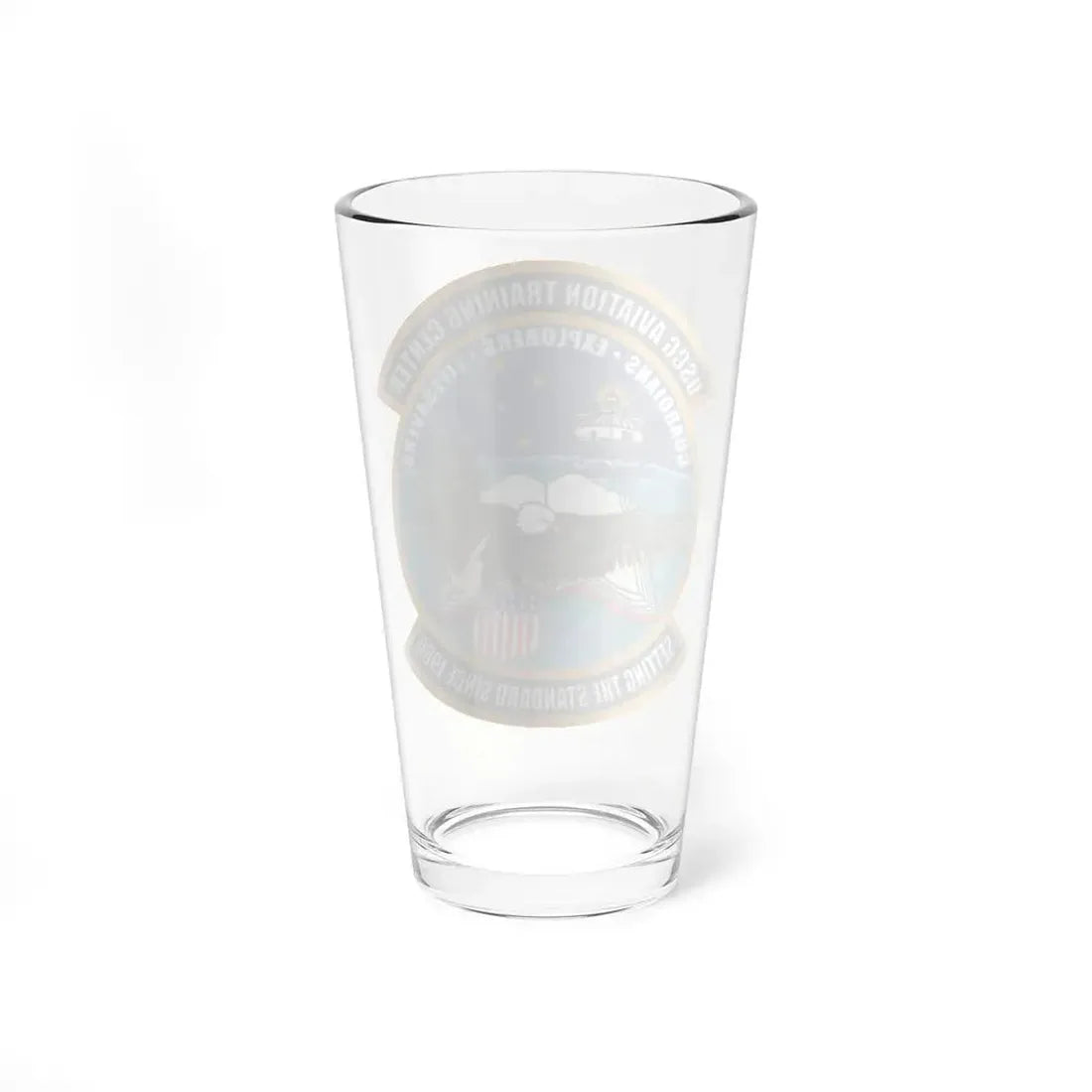 ATC Mobile AL   Aviation Training Center (U.S. Coast Guard) Pint Glass 16oz - Go Mug Yourself