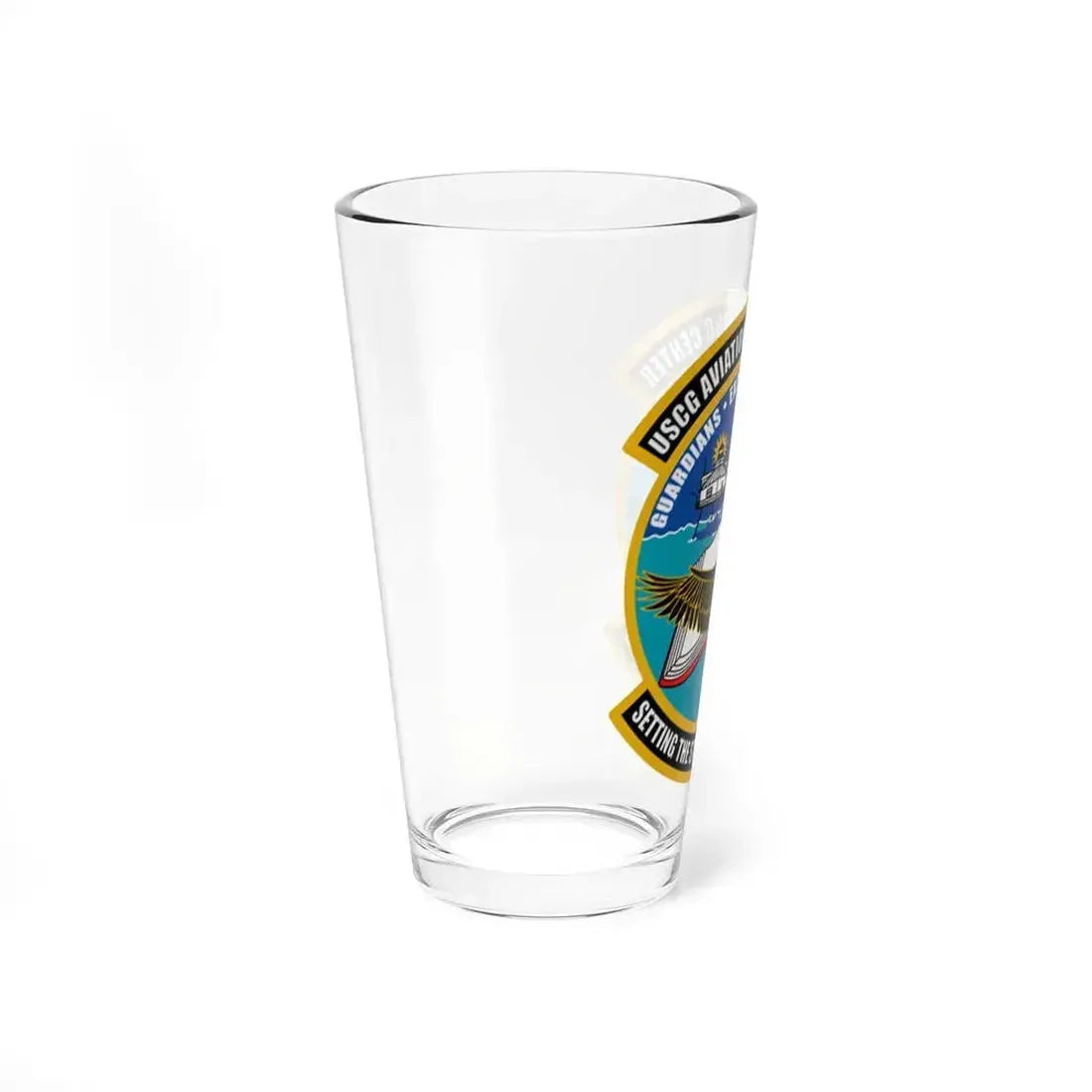 ATC Mobile AL   Aviation Training Center (U.S. Coast Guard) Pint Glass 16oz - Go Mug Yourself