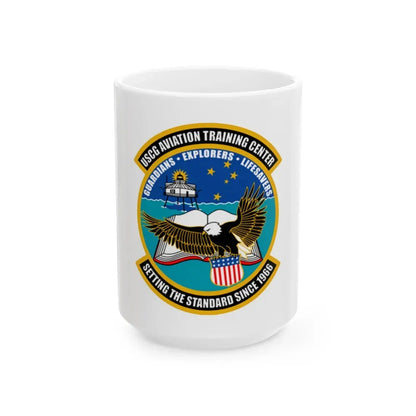ATC Mobile AL   Aviation Training Center (U.S. Coast Guard) White Coffee Mug 15oz - Go Mug Yourself