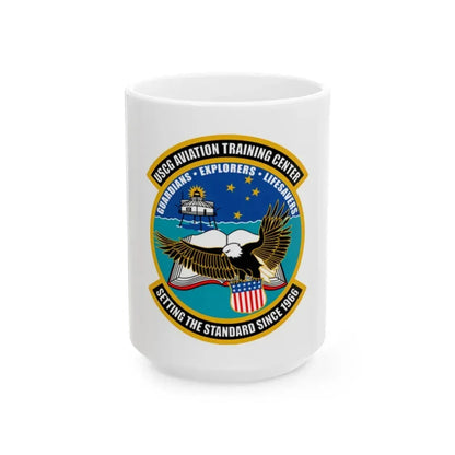 ATC Mobile AL   Aviation Training Center (U.S. Coast Guard) White Coffee Mug 15oz - Go Mug Yourself