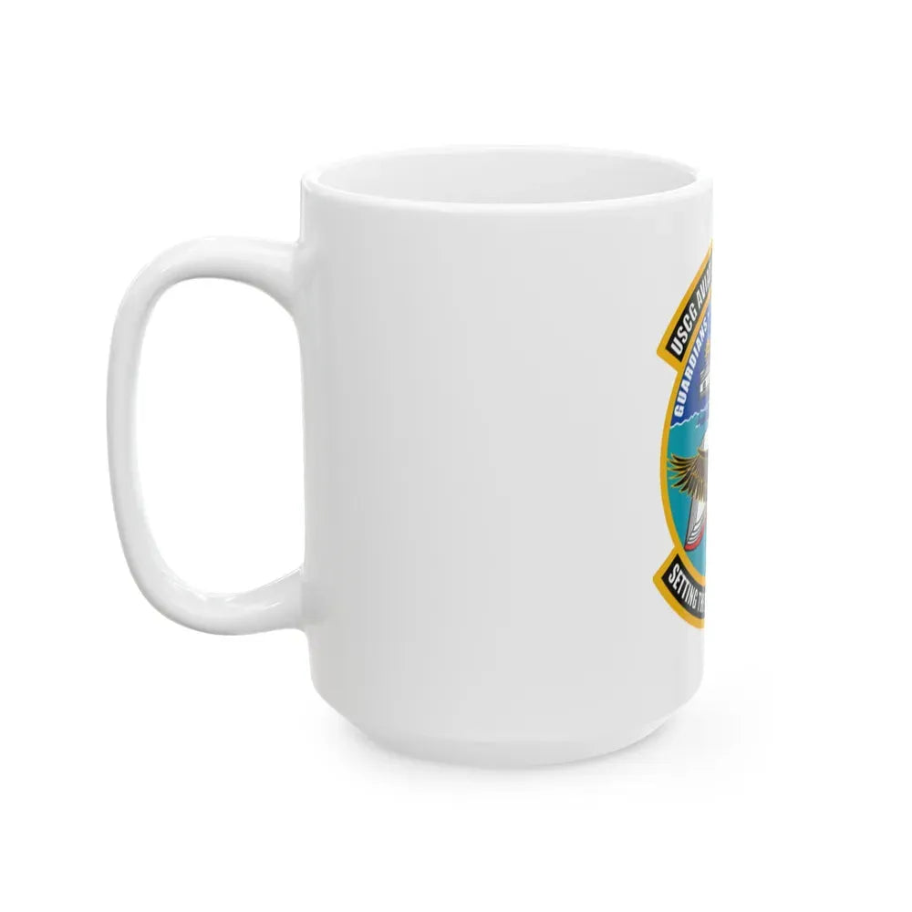 ATC Mobile AL   Aviation Training Center (U.S. Coast Guard) White Coffee Mug - Go Mug Yourself