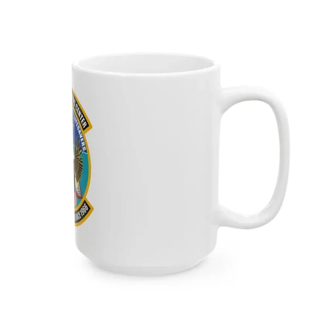 ATC Mobile AL   Aviation Training Center (U.S. Coast Guard) White Coffee Mug - Go Mug Yourself