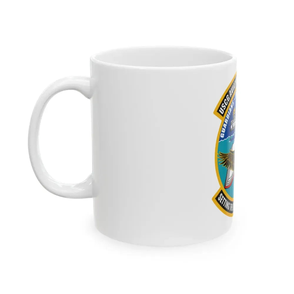 ATC Mobile AL   Aviation Training Center (U.S. Coast Guard) White Coffee Mug - Go Mug Yourself