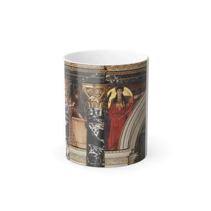Athena, Klimt, at the Kunsthistorisches in Vienna - Color Changing Mug 11oz 11oz - Go Mug Yourself