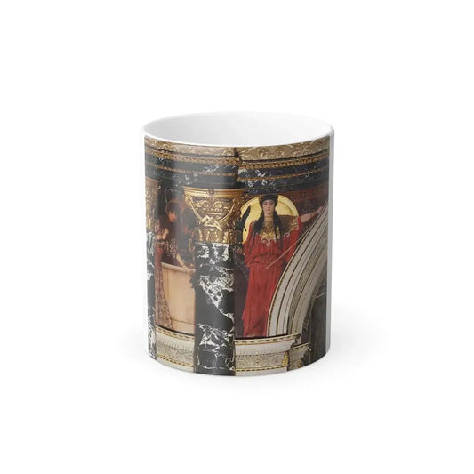 Athena, Klimt, at the Kunsthistorisches in Vienna - Color Changing Mug 11oz 11oz - Go Mug Yourself