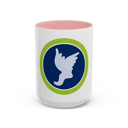 Athletics (Boy Scout Merit Badge) Accent Coffee Mug 15oz Pink - Go Mug Yourself