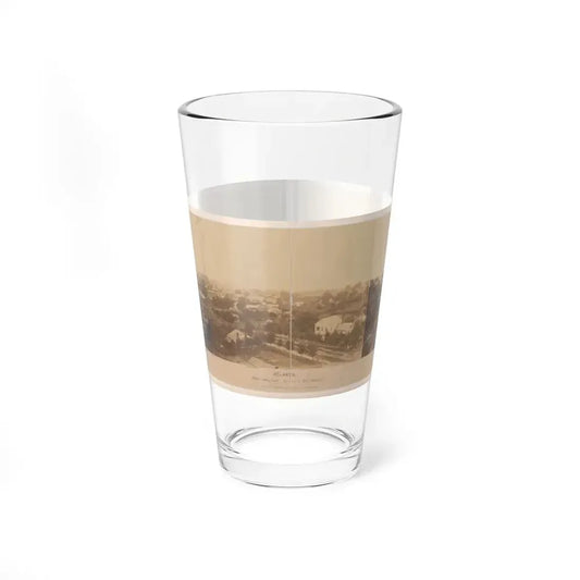 Atlanta, Before Being Burnt  By Order Of Gen'l. Sherman, From The Cupola Of The Female Seminary (U.S. Civil War) Pint Glass 16oz 16oz - Go Mug Yourself