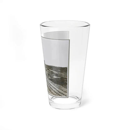Atlanta, Ga, 1864. Destruction Of Hood's Ordnance Train, Georgia Central Railroad (U.S. Civil War) Pint Glass 16oz - Go Mug Yourself