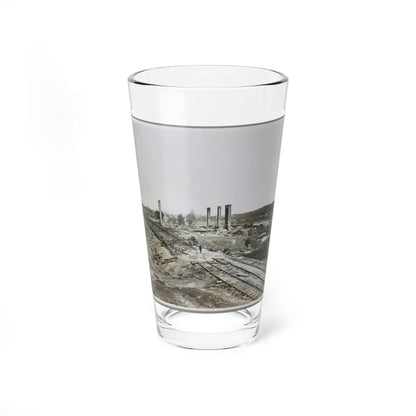 Atlanta, Ga, 1864. Destruction Of Hood's Ordnance Train, Georgia Central Railroad (U.S. Civil War) Pint Glass 16oz-16oz-Go Mug Yourself