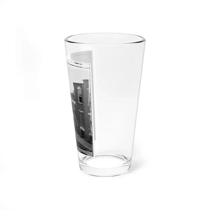 Atlanta, Ga. Atlanta Intelligencer Office By The Railroad Depot (U.S. Civil War) Pint Glass 16oz - Go Mug Yourself