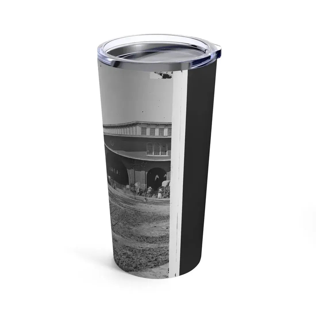 Atlanta, Ga. Boxcars With Refugees At Railroad Depot (U.S. Civil War) Tumbler 20oz - Go Mug Yourself