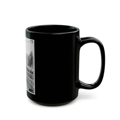 Atlanta, Ga. City Hall; Camp Of 2d Massachusetts Infantry On The Grounds (U.S. Civil War) Black Coffee Mug - Go Mug Yourself