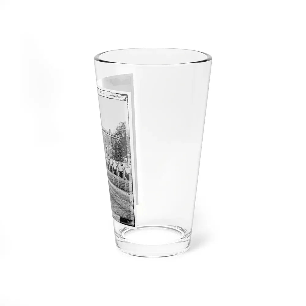 Atlanta, Ga. City Hall; Camp Of 2d Massachusetts Infantry On The Grounds (U.S. Civil War) Pint Glass 16oz - Go Mug Yourself