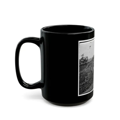 Atlanta, Ga. Confederate Palisades And Chevaux-De-Frise Near Potter House (U.S. Civil War) Black Coffee Mug - Go Mug Yourself