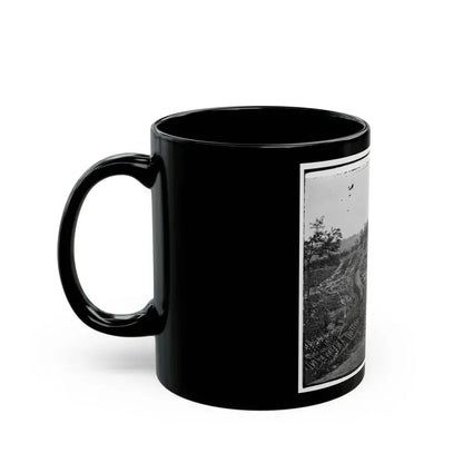 Atlanta, Ga. Confederate Palisades And Chevaux-De-Frise Near Potter House (U.S. Civil War) Black Coffee Mug - Go Mug Yourself