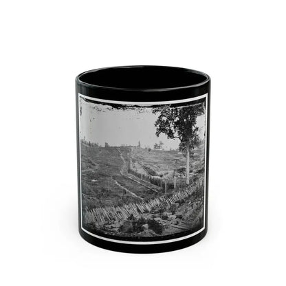 Atlanta, Ga. Confederate Palisades, On North Side Of City (U.S. Civil War) Black Coffee Mug 11oz - Go Mug Yourself