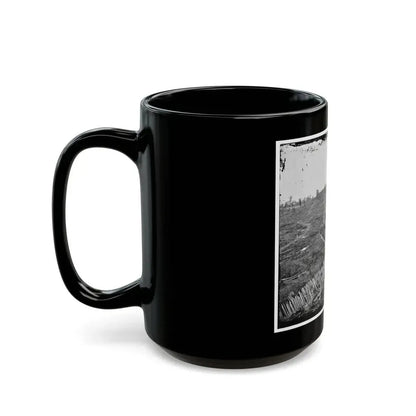Atlanta, Ga. Confederate Palisades, On North Side Of City (U.S. Civil War) Black Coffee Mug - Go Mug Yourself