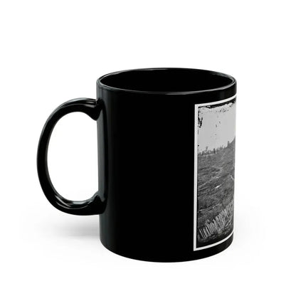 Atlanta, Ga. Confederate Palisades, On North Side Of City (U.S. Civil War) Black Coffee Mug - Go Mug Yourself