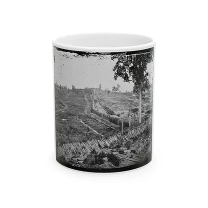 Atlanta, Ga. Confederate Palisades, On North Side Of City (U.S. Civil War) White Coffee Mug 11oz - Go Mug Yourself