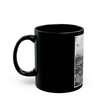Atlanta, Ga. Gen. William T. Sherman On Horseback At Federal Fort No. 7(2) (U.S. Civil War) Black Coffee Mug - Go Mug Yourself