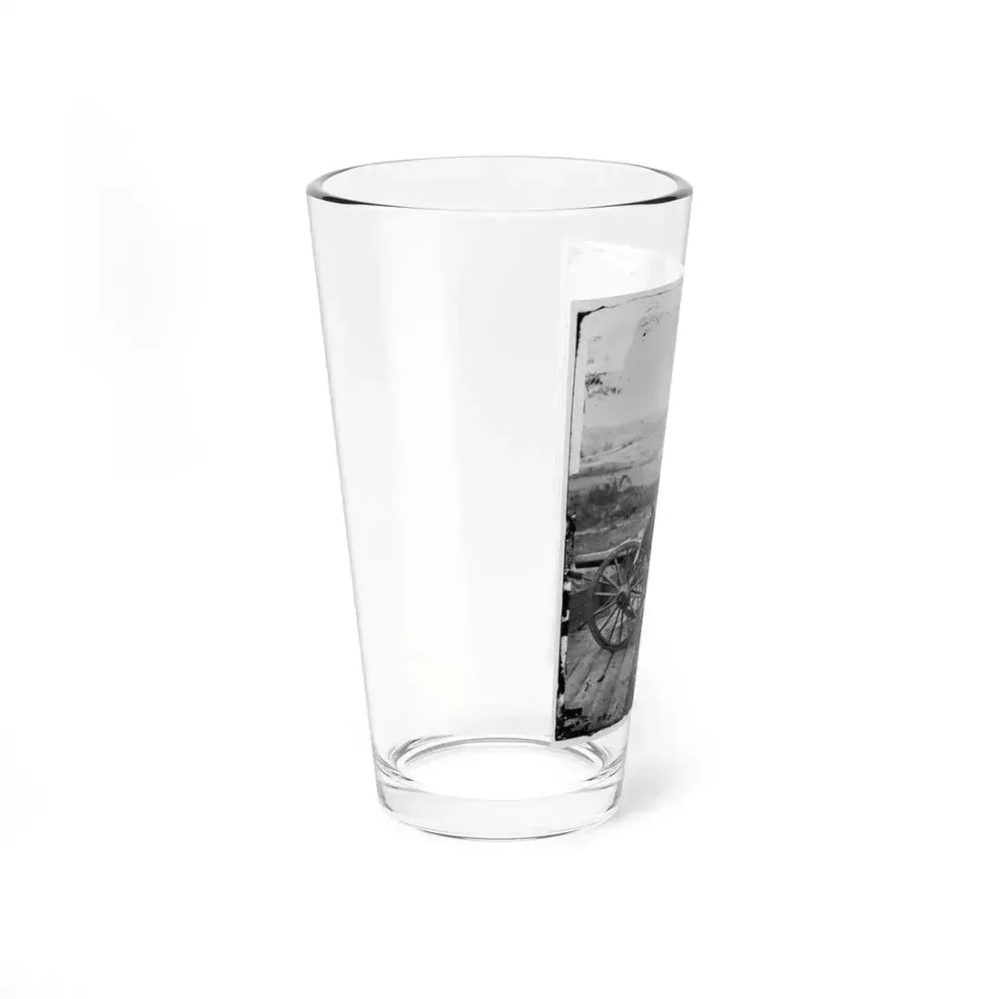 Atlanta, Ga. Gen. William T. Sherman On Horseback At Federal Fort No. 7(2) (U.S. Civil War) Pint Glass 16oz - Go Mug Yourself