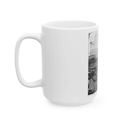 Atlanta, Ga. Gen. William T. Sherman On Horseback At Federal Fort No. 7(2) (U.S. Civil War) White Coffee Mug - Go Mug Yourself