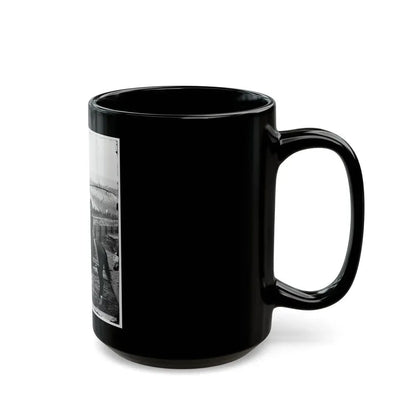 Atlanta, Ga. Gen. William T. Sherman On Horseback At Federal Fort No. 7 (U.S. Civil War) Black Coffee Mug - Go Mug Yourself