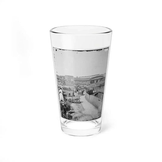 Atlanta, Ga. Railroad Depot; A Nearer View (U.S. Civil War) Pint Glass 16oz 16oz - Go Mug Yourself