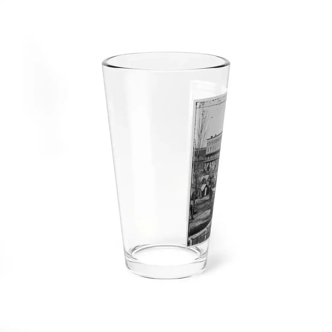 Atlanta, Ga. Trout House, Masonic Hall, And Federal Encampment On Decatur Street (U.S. Civil War) Pint Glass 16oz - Go Mug Yourself