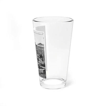 Atlanta, Ga. Trout House, Masonic Hall, And Federal Encampment On Decatur Street (U.S. Civil War) Pint Glass 16oz - Go Mug Yourself