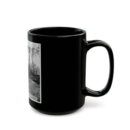 Atlanta, Ga., Vicinity. Federal Pickets Before The City (U.S. Civil War) Black Coffee Mug - Go Mug Yourself