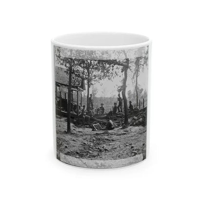 Atlanta, Ga., Vicinity. Federal Pickets Before The City (U.S. Civil War) White Coffee Mug 11oz - Go Mug Yourself
