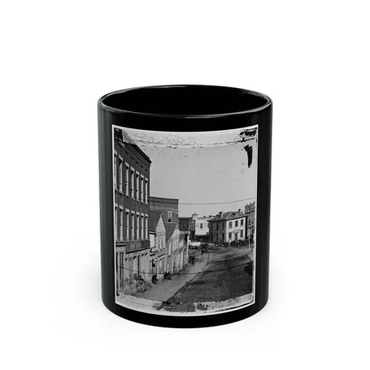 Atlanta, Ga. View On Whitehall Street (U.S. Civil War) Black Coffee Mug 11oz - Go Mug Yourself